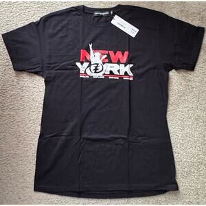 CEEC New York Statue Of Liberty Casual Black T Shirt Mens XXL New NWTs